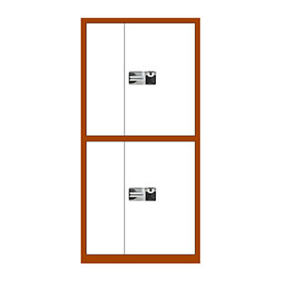 通雙節(jié)國保指紋密碼鎖-咖白