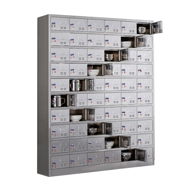 60門(mén)不銹鋼碗柜帶鎖