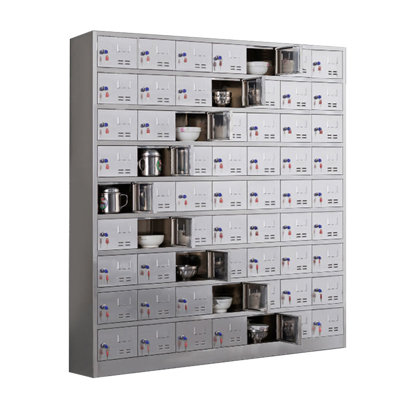 63門(mén)不銹鋼碗柜帶鎖