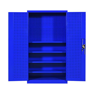 對(duì)開門工具柜-藍(lán)色